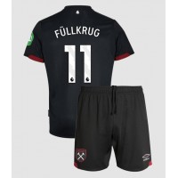 Dres West Ham United Niclas Fullkrug #11 Gostujuci za djecu 2024-25 Kratak Rukav (+ kratke hlače)